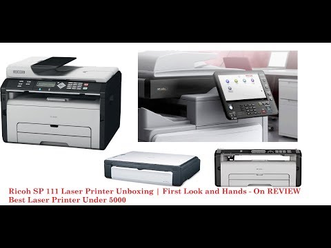 Ricoh SP 111 Printer Unboxing and Hands On Review | Best Laser Printer under 4000