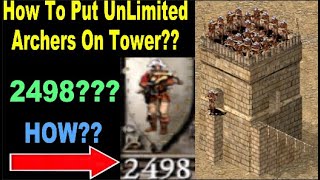 Bug Number 1  Make Strongest Tower With Unlimited Archers    Stronghold Crusader 1