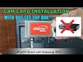 CAM CARD WITH SAMSUNG ID TV  INSTALLATION