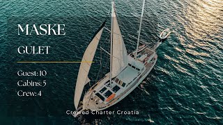 Luxury Gulet Maske for Private Charters in Croatia