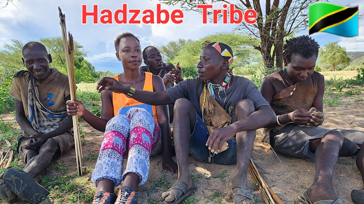I Finally Found The Hadzabe Tribe !! Crazy Lifestyle