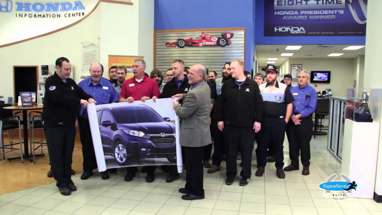 Honda North Team Receives Elite Express Service Award! YouTube