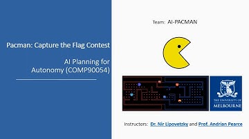 Pacman Capture the Flag Project | Team AI-Pacman | COMP90054 AI Planning for Autonomy