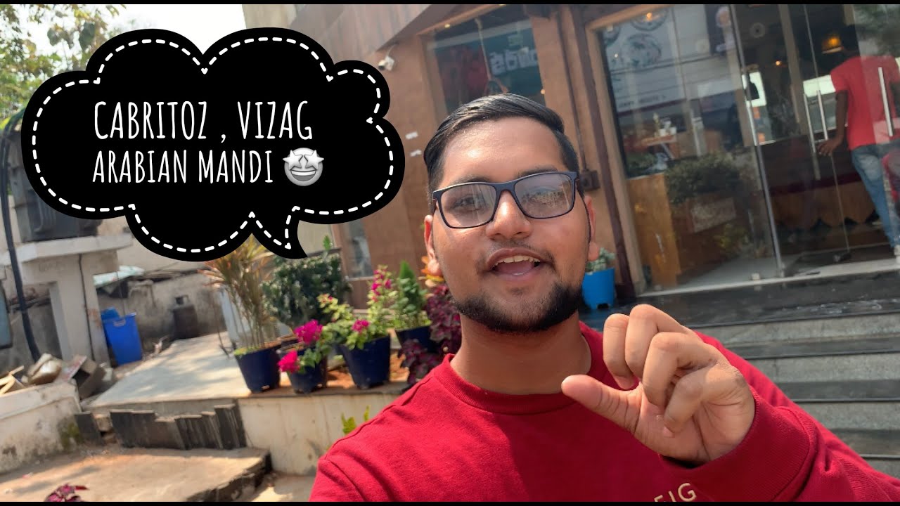 CABRITOZ ARABIC RESTAURANT || REVIEW || VLOG || BEACH ROAD VISAKHAPATNAM