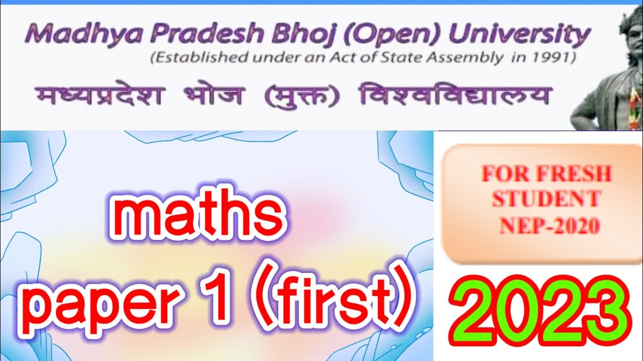 bsc bhoj assignment first year
