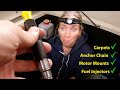BOAT WORK - Replacing our Fuel Injection, Motor Mounts, Anchor Chain! - Sailing Vessel Delos Ep. 311