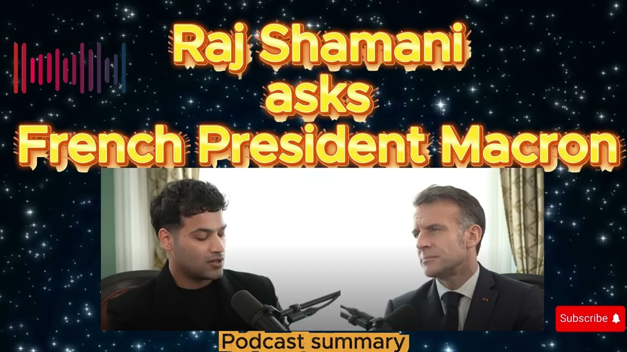 President of France on Trump, India, Modi, Tech & Future | Emmanuel Macron