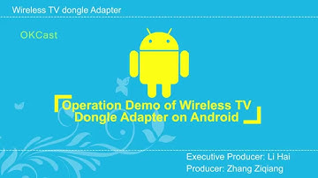 How to use Miracast & DLNA, Operration Demo of wireless TV Dongle Adapter on Android system
