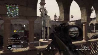 Call Of Duty 4 Modern Warfare Showdown Team Deathmatch M40A3 First Time Sniping