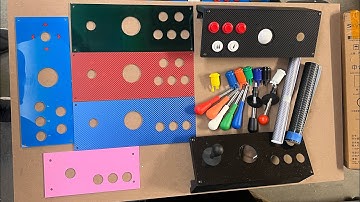 Control Panel Color/ Wrap explanation and options explained.  Www.Awesomearcades.Com