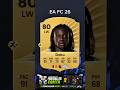 DOKU EVOLUTION CARD ON EA FC 26 #eafc26 #fifa