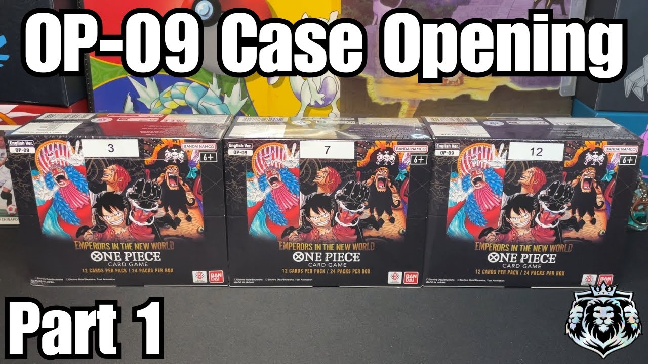 Opening a CASE of Emperors in the New World (OP-09) | PART 1