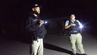 idiot security guard walkashame first amendment
