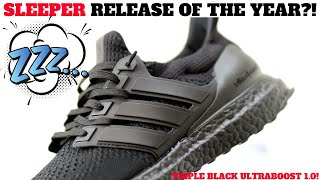 SLEEPER RELEASE OF THE YEAR?! OG adidas ULTRABOOST 1.0 TRIPLE BLACK Review!