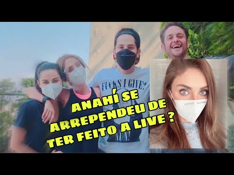 ANAHÍ PEGOU COVID NA LIVE DO RBD