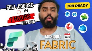 Microsoft Fabric FULL COURSE 🚀 | Build an End-to-End Project (Beginner Friendly) (7+ Hours)