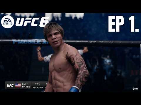 UFC 6 Career Playthrough |  Ep.1 | The Beginning