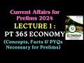Pt 365 economy  link  understand current affairs  pt365 single stop solution with satyam jain