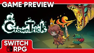 SwitchRPG Previews - Crown Trick - Nintendo Switch Gameplay