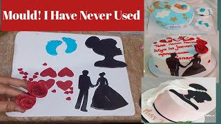 بغیر مولڈ اور کٹر کے فونڈیٹ ٹوپر بنائیں / Fondant Topper / Fondant Topper Without Mould