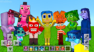 Inside Out 2 ADDON in MINECRAFT PE