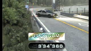 赤城 下坡 晝 With AE86 3'34''360|Initial Unity