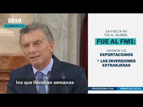 tigreal item build #NoMásMentiras | Discurso Macri- Comercio