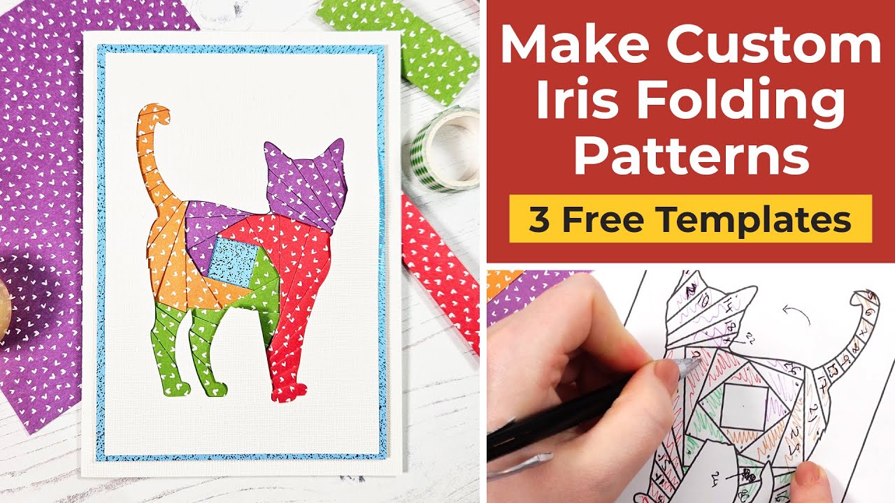 Make CUSTOM Iris Folding Patterns with ANY Image or Silhouette - YouTube make-custom-iris-folding-patterns-with-any-image-or-silhouette-youtube