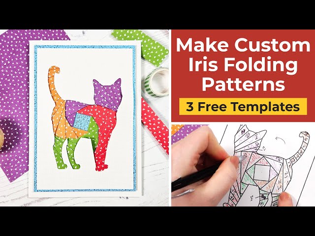 Make CUSTOM Iris Folding Patterns with ANY Image or Silhouette - YouTube make-custom-iris-folding-patterns-with-any-image-or-silhouette-youtube