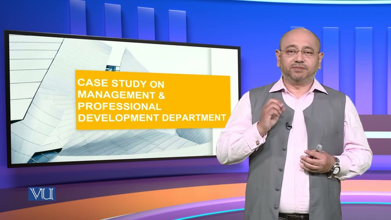 Case Study Management & Professional Development Department | Corporate Governance | MGT717_Topic049