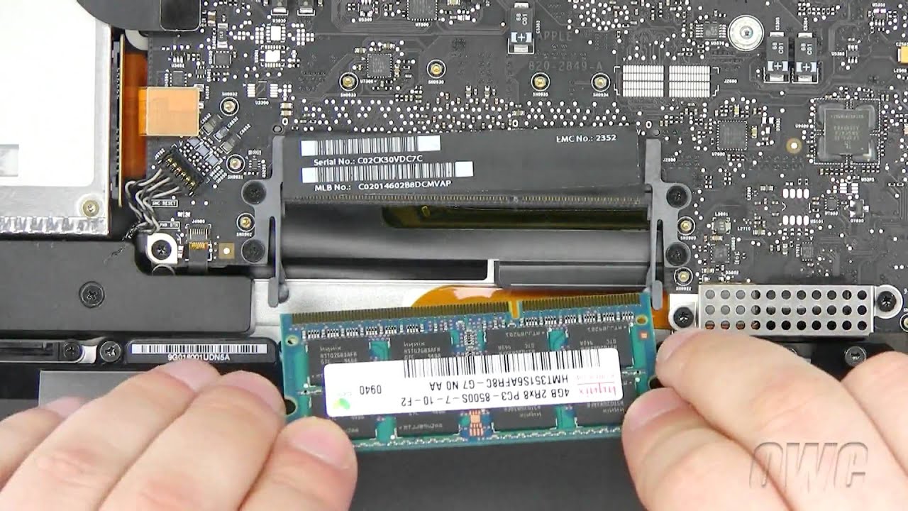 17-inch MacBook Pro Mid 2010 Memory Video