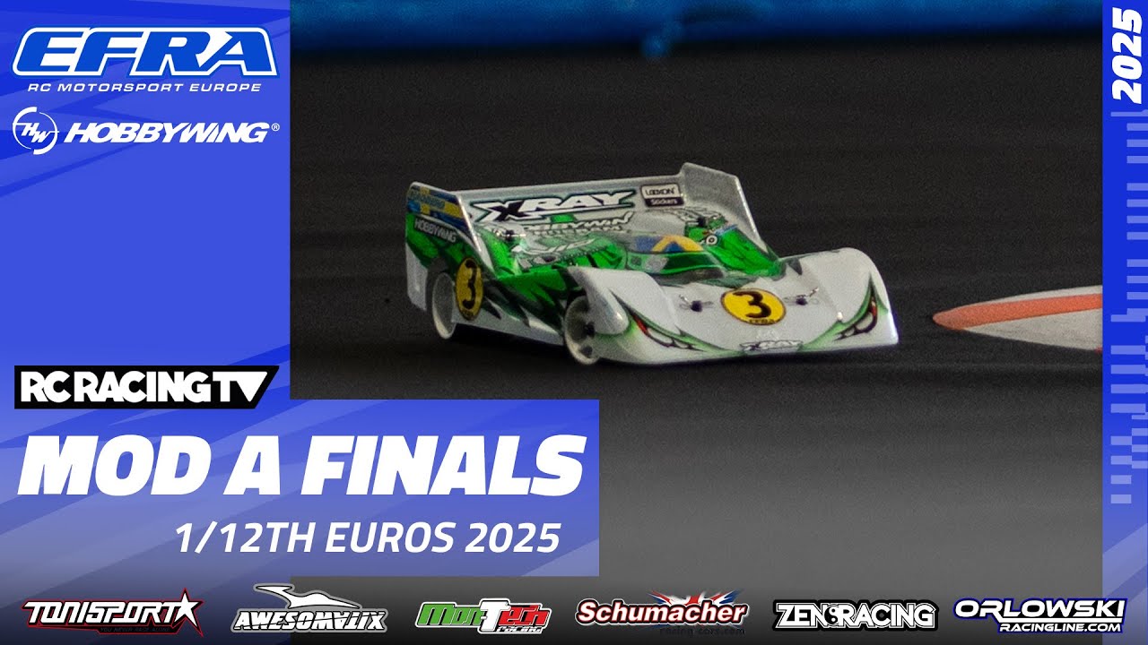 EFRA 2025 12th Euros Mod A Finals! // presented by Hobbywing