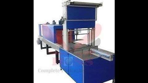 Semi Automatic Shrink Wrapping Machine