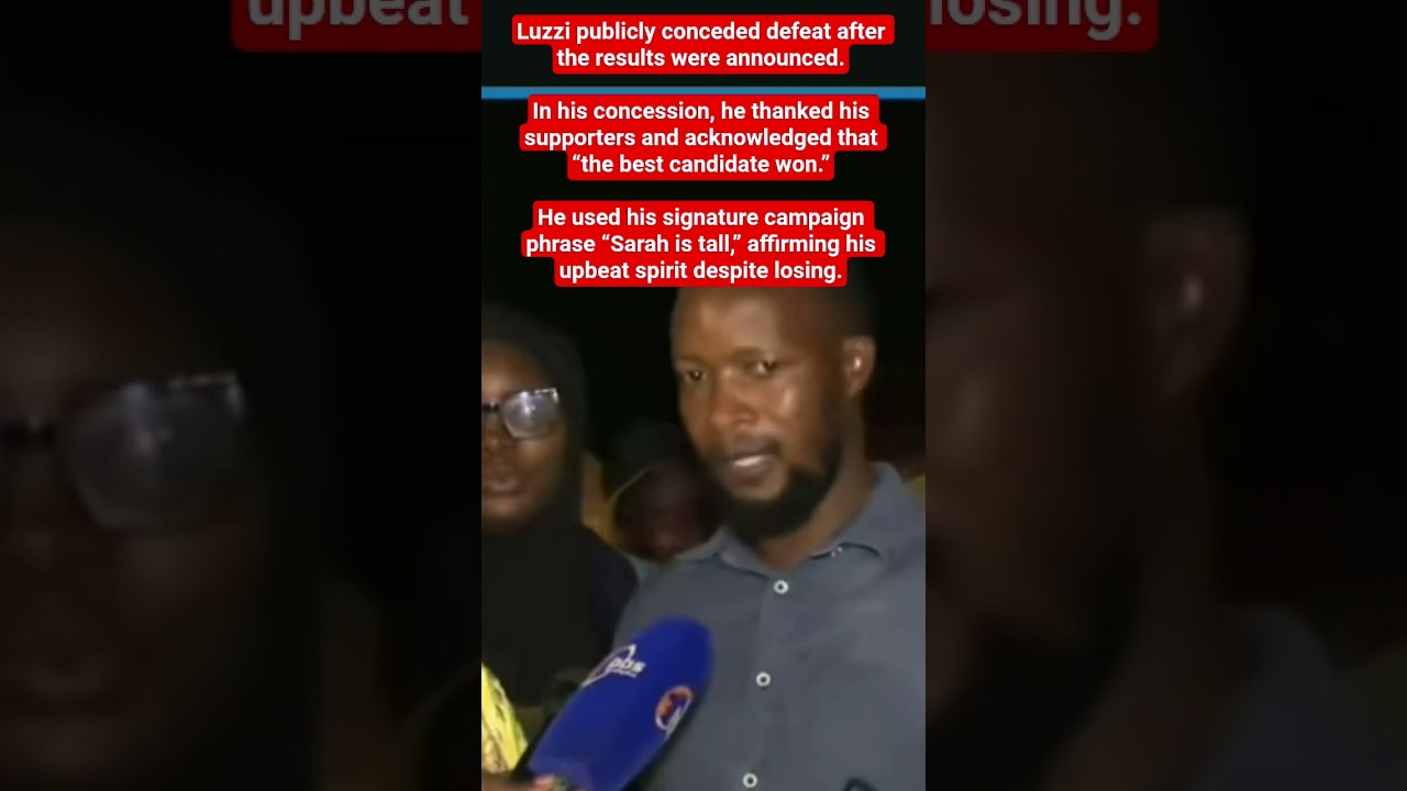 Luzzi Concedes in Style! Kampala Central Election Shock 😲.