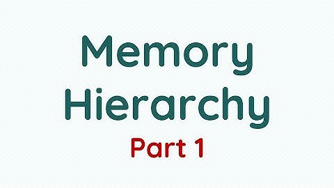 Memory Hierarchy Part 1 || Computer Architecture || Bangla Lecture