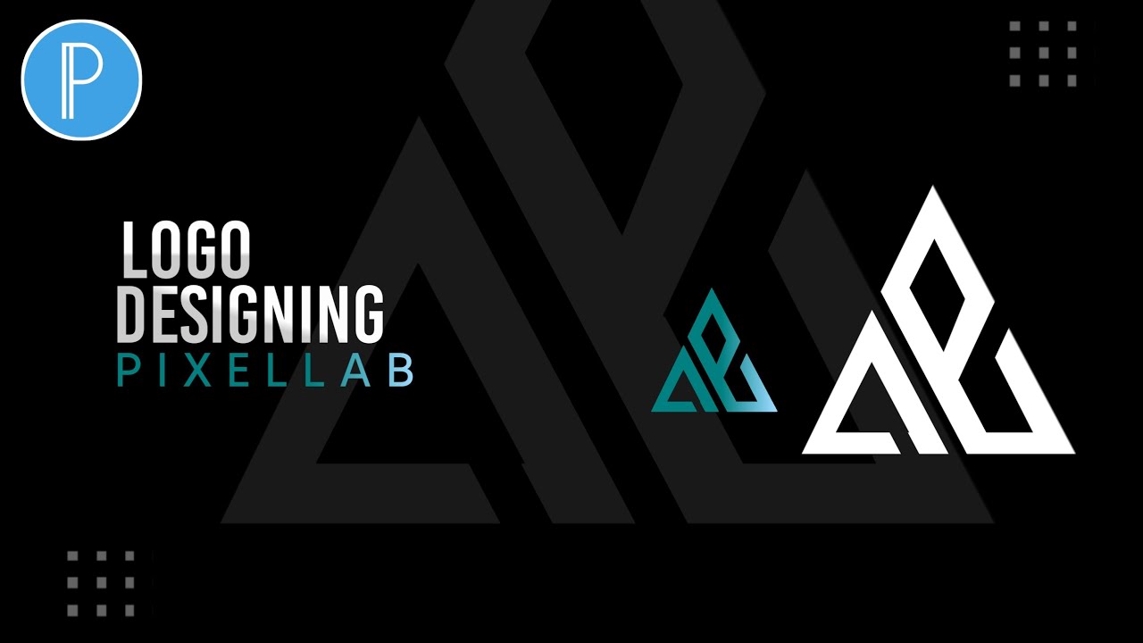 How To Make Logo For YouTube Channel In Pixellab | Shail Editing