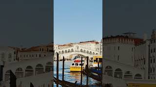 Rialto Bridge in the Grand Canal