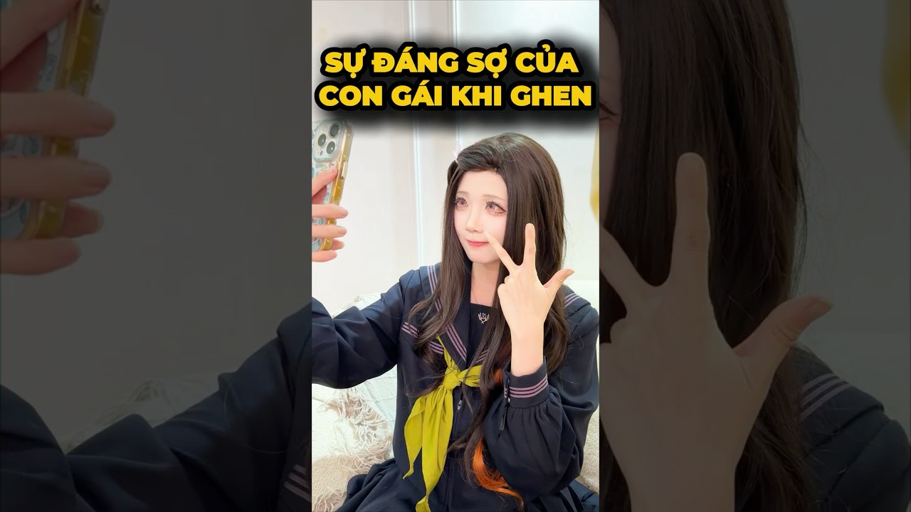 Sự đáng sợ của con gái khi ghen😨- (Nezuko-Zenitsu)#cosplay #shorts #minnacosplay