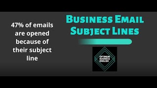 How to write Business Email Subject Lines