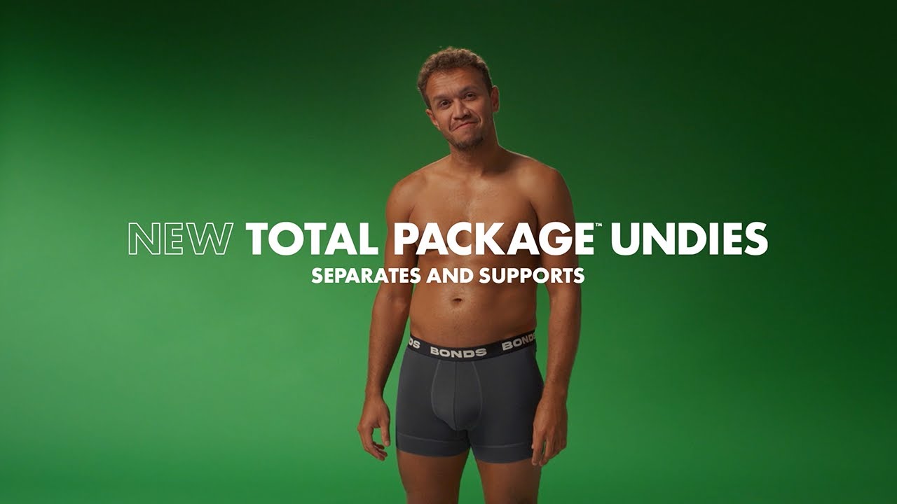 Bonds unveils Total Package undies via Special - AdNews