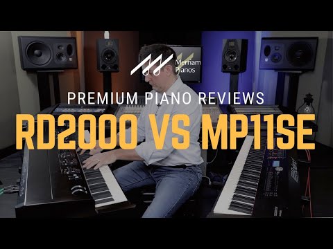 🎹Roland RD2000 vs Kawai MP11SE Digital Piano Comparison, Review &amp; Demo🎹
