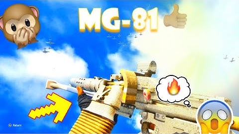 BEST LMG CLASS SETUP!!!//2 V2 ROCKETS🚀🚀MG-81(Warning Rage🤬)IN COD WW2//