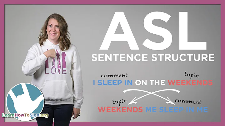 La structure des phrases en LSF expliquée | Langue des Signes Française pour débutants