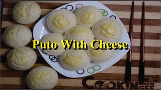 PUTO WITH CHEESE | Merienda | Steamed Rice Cake | Simple and Easy Recipe by Cookingee
