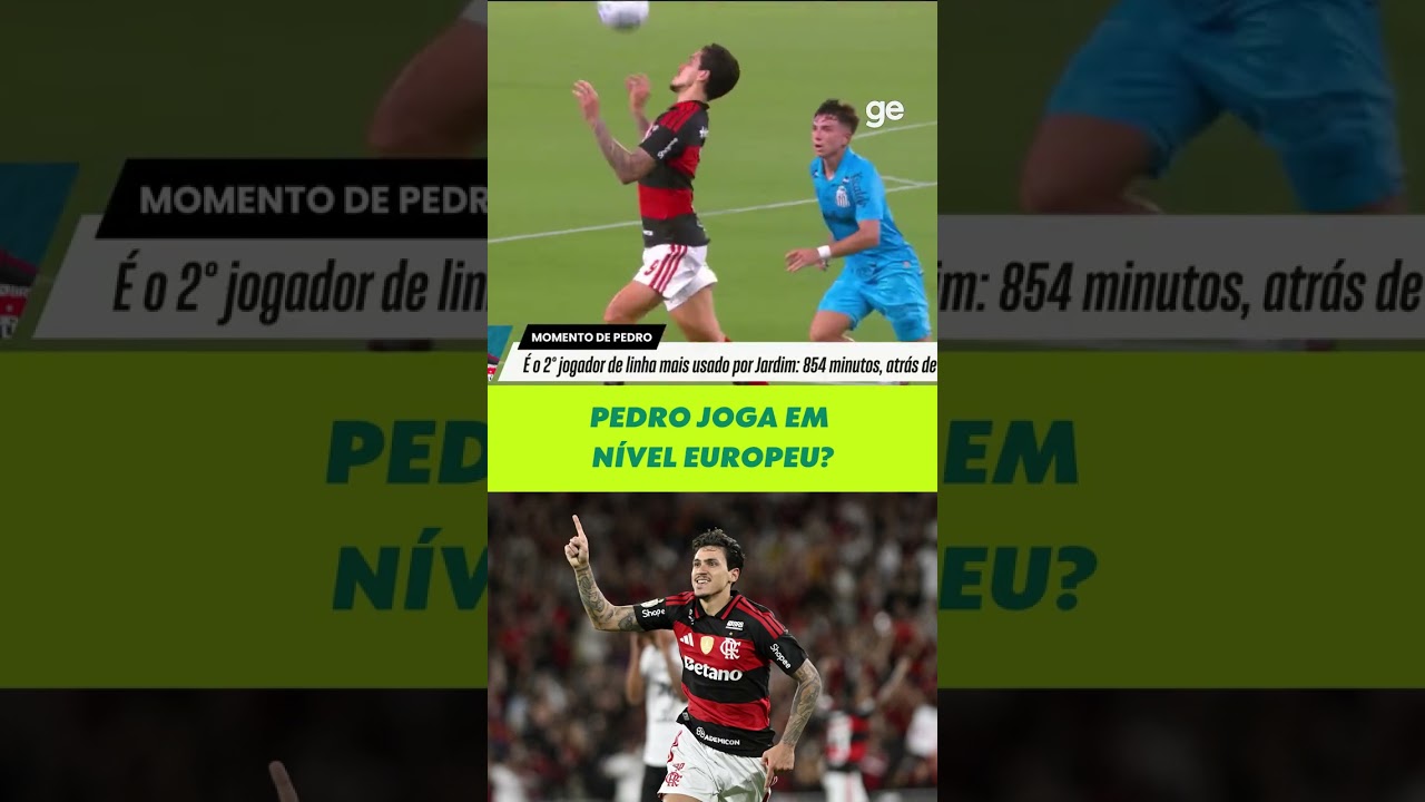 PEDRO JOGA EM NÍVEL EUROPEU? | Seleção | #shorts | sportv