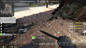 CS-GO supreme master first class ninja defuse 0.06 sec