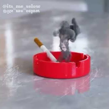 Story WA Asap Rokok Bergerak