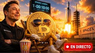 🚨 Bitcoin preparado Ante el Efecto SpaceX🚨En Directo BTC y las Criptomonedas