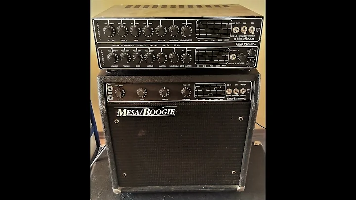 Mesa Boogie Quad Preamp - Simul Satellite GEQ (Part 19) DIY 1x12