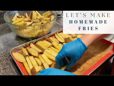 Homemade French Fries | Homemade Frozen Fries 🍟